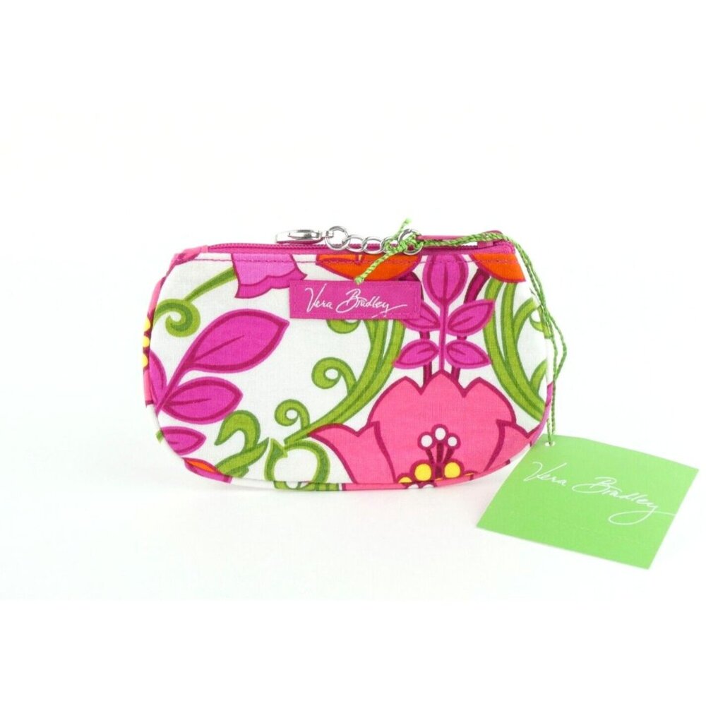 Vera Bradley Lili Bell Clip Zip Id NWT